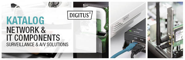 DIGITUS Katalog | Network & IT Components | Surveillance & A/V Solutions