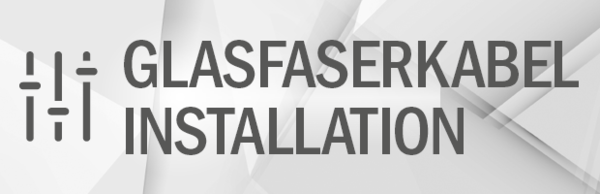 Glasfaser-Installationskabel Quick-Filter
