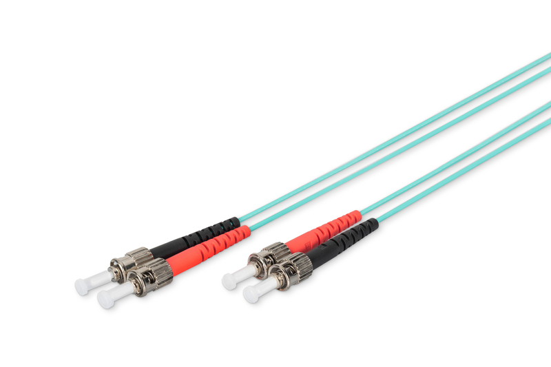 Duplex Multimode 50//125/µ Turquoise DIGITUS FO c/âble patch OM3-10 m LC /à LC c/âble fibre optique LSZH 10 GBit//s